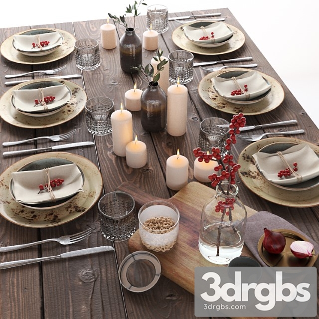 Steelite craft dinnerware 3dsmax Download - thumbnail 1