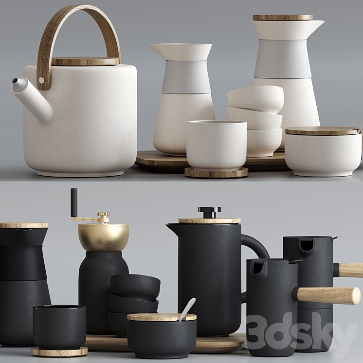 Stelton Kitchen Set 3DS Max - thumbnail 2