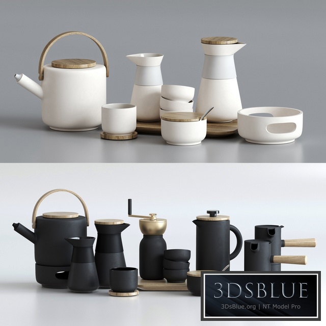 Stelton Kitchen Set 3DS Max - thumbnail 3