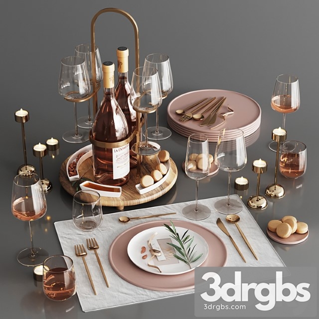 Table serving 3dsmax Download - thumbnail 1