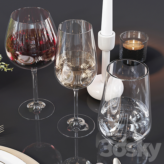 Table Setting 04 3DSMax File - thumbnail 5