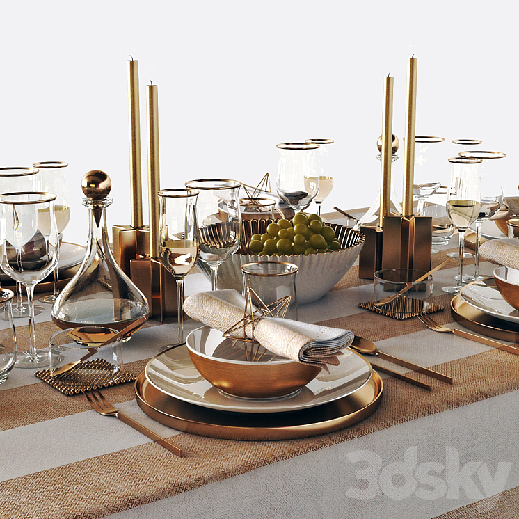 table setting 05 3DS Max - thumbnail 2