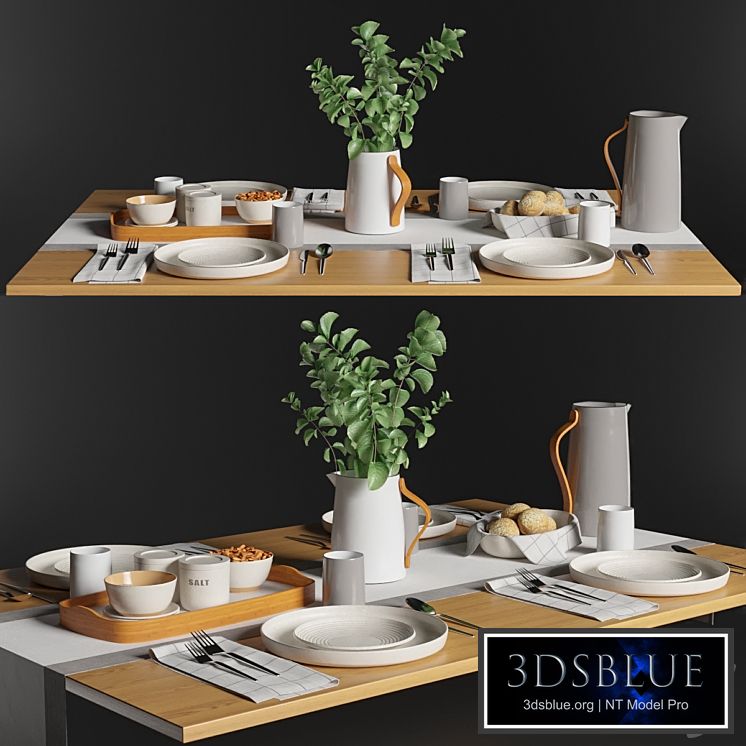 Table setting 2 3DS Max - thumbnail 3