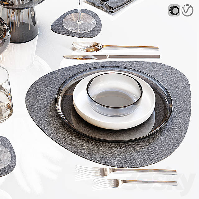 Table setting 27 3DSMax File - thumbnail 3