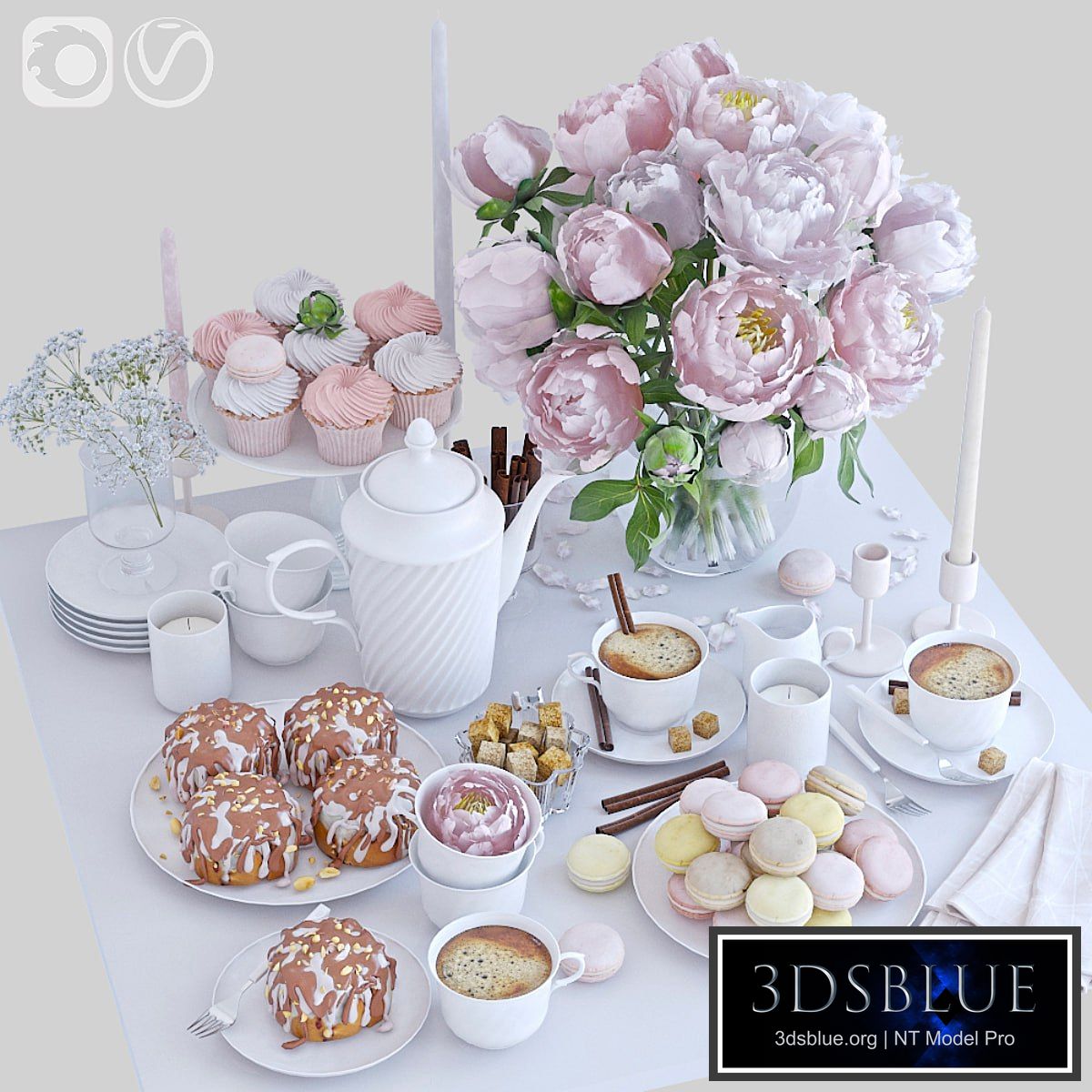 Table setting 32 3DS Max - thumbnail 3