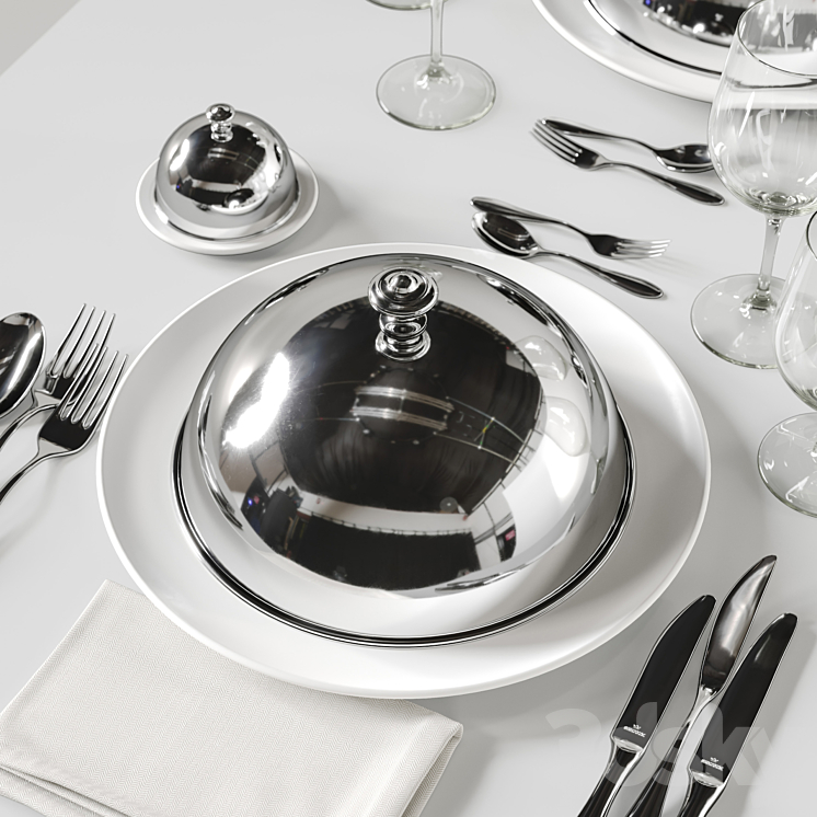 table setting 5 3DS Max - thumbnail 2