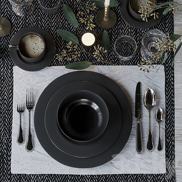 Table setting 68 3DS Max Model - thumbnail 5