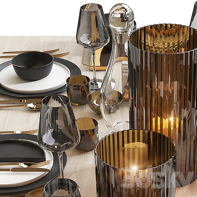 Table setting _ Table setting 7 3DSMax File - thumbnail 2