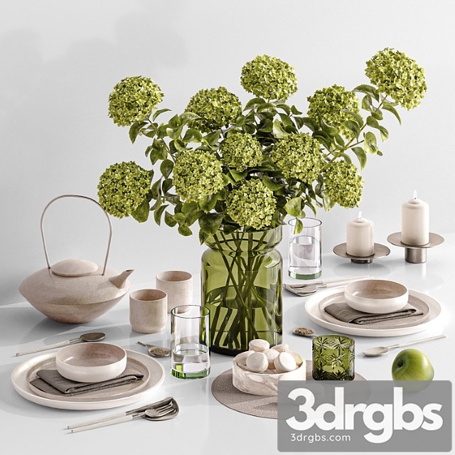 Tableware 002 3dsmax Download - thumbnail 1