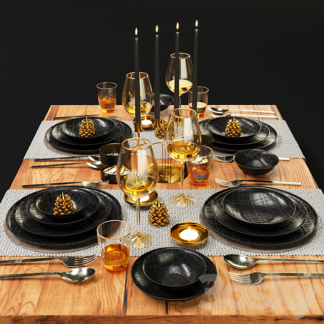 Tableware 015 3DSMax File - thumbnail 1