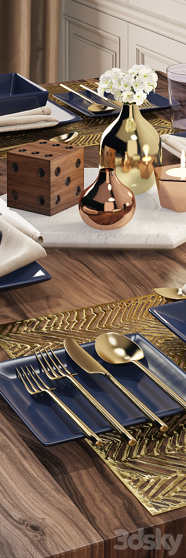 Tableware 2 from CB2 3DSMax File - thumbnail 3