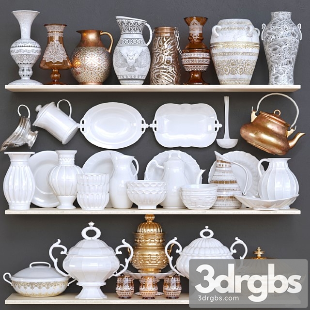 Tableware 23 3dsmax Download - thumbnail 1