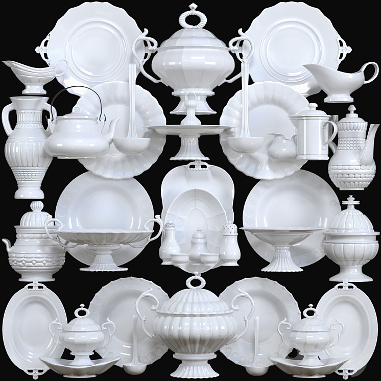 Tableware-33 3DS Max - thumbnail 1