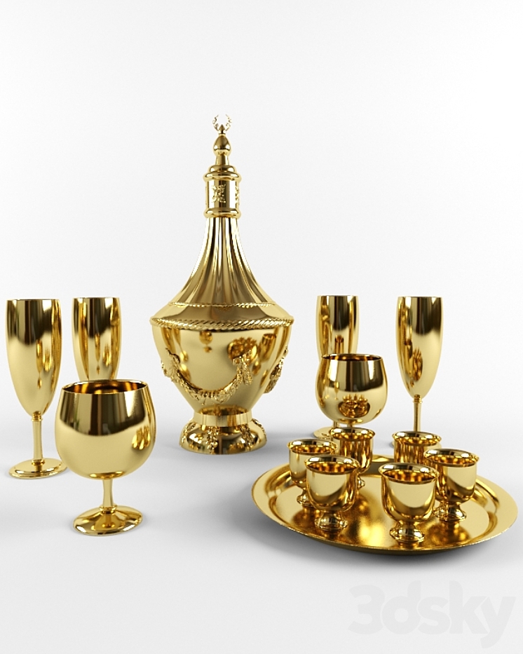 tableware 3DS Max - thumbnail 1