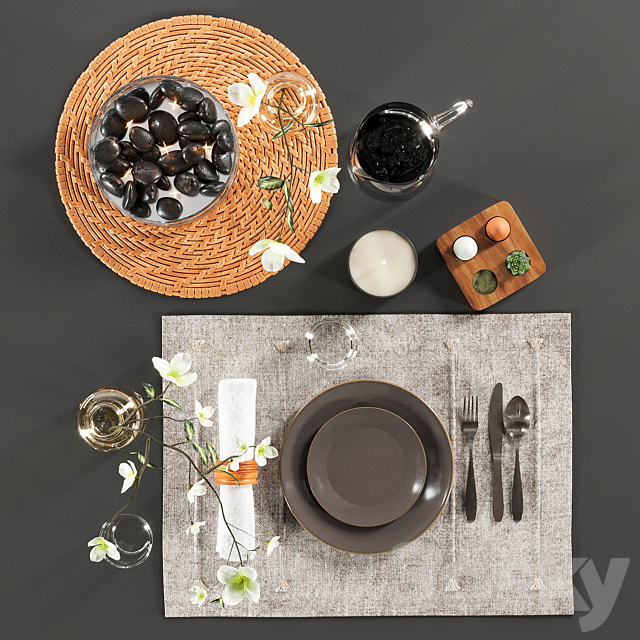 Tableware-5-Hearth-and-Hand 3DSMax File - thumbnail 4