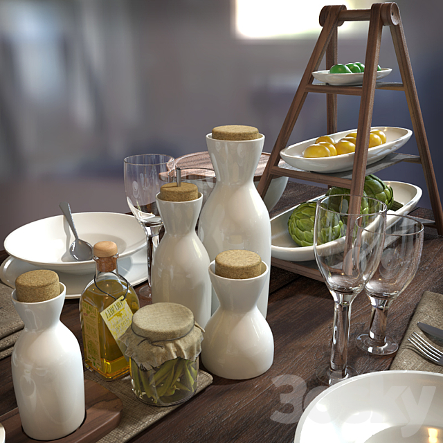 Tableware – villeroy & boch 3DSMax File - thumbnail 2