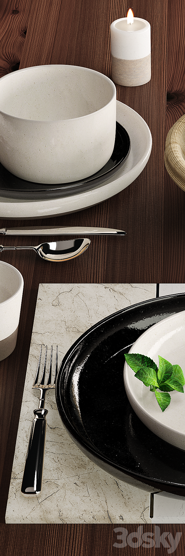 Tableware1 from CB2 3DSMax File - thumbnail 3