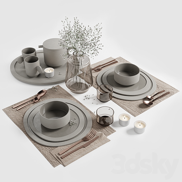 Tablewear_01 3DSMax File - thumbnail 1