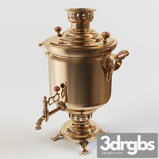 Tula samovar 3dsmax Download - thumbnail 1