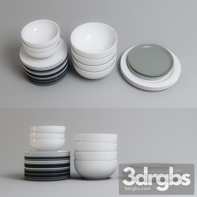 Ware Set 02 3dsmax Download - thumbnail 1