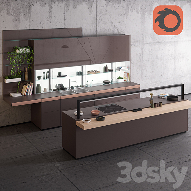 valcucine 3DSMax File - thumbnail 1