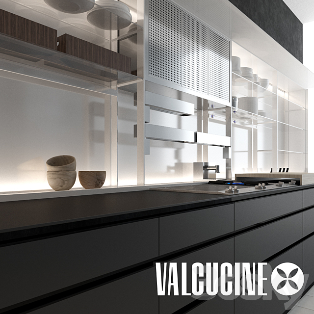 valcucine Vitrum Cement 3DSMax File - thumbnail 2