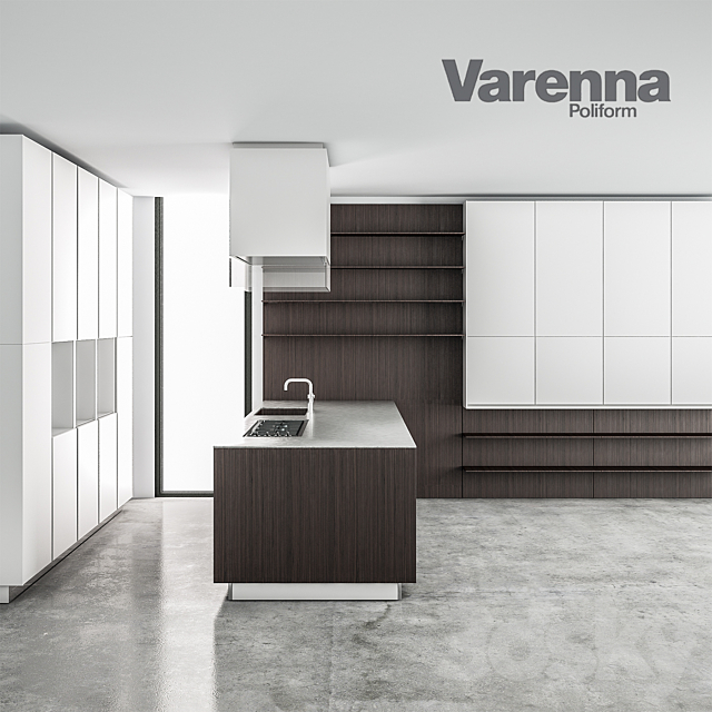 Varena Twelve kitchen 3DS Max Model - thumbnail 2