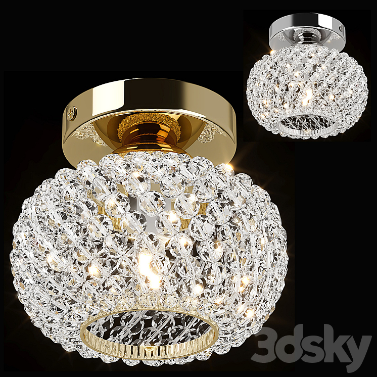 16030x Monile top Lightstar Decorative spotlight luminaire 3DS Max - thumbnail 1