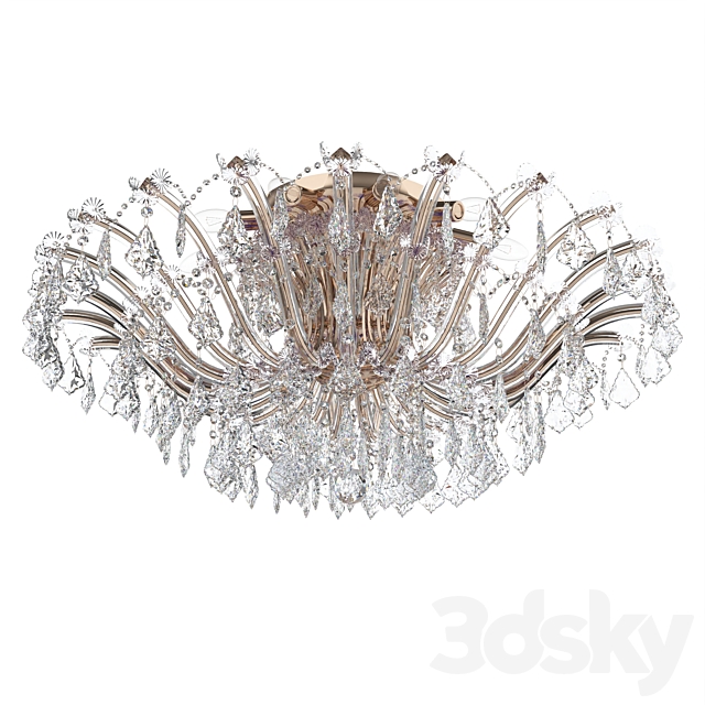 383010210 Chandelier CHIARO Louise 3DSMax File - thumbnail 1