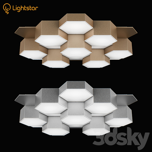 75016x_Favo_Lightstar 3DSMax File - thumbnail 1