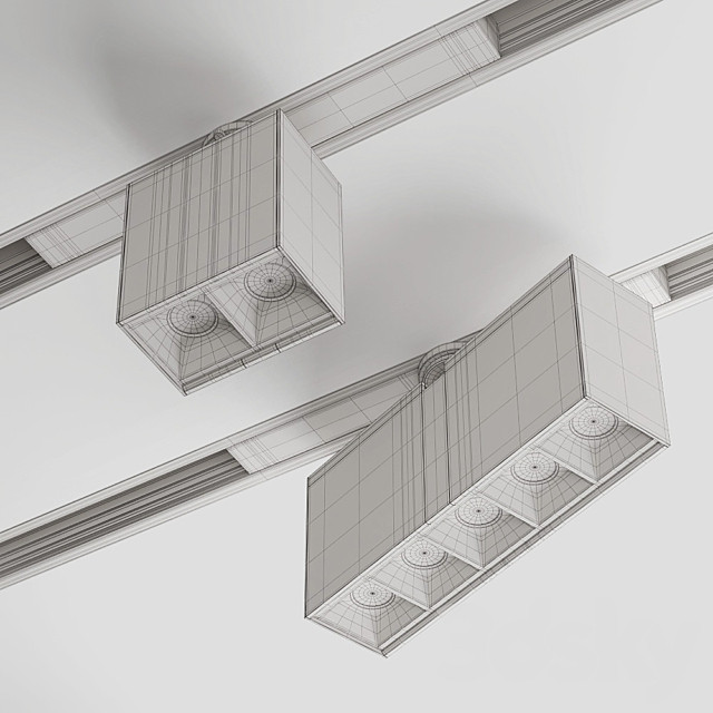 AQForm Rafter Track Collection 3DS Max Model - thumbnail 5