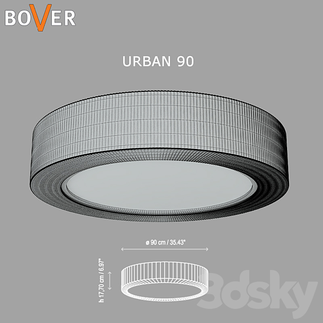 Bover Urban 90 3DSMax File - thumbnail 2