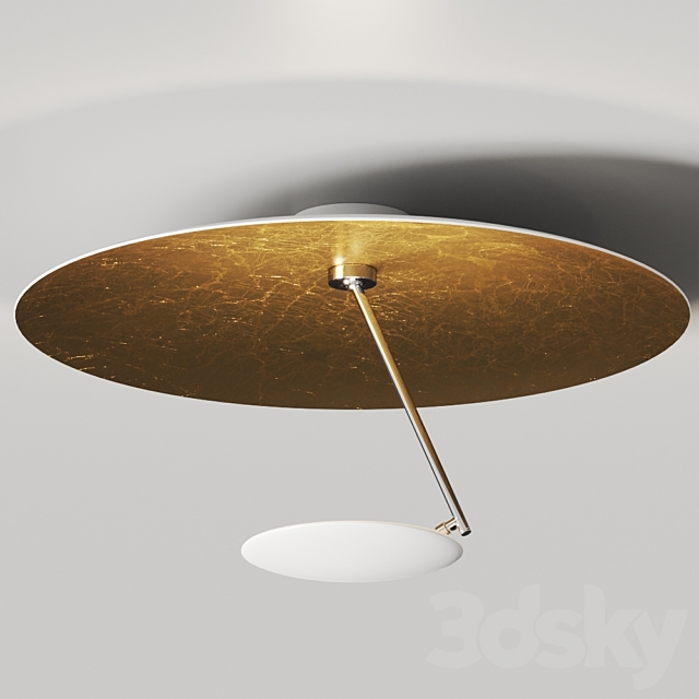 Catellani & Smith Lederam C150 Ceiling Lamp 3DS Max Model - thumbnail 2