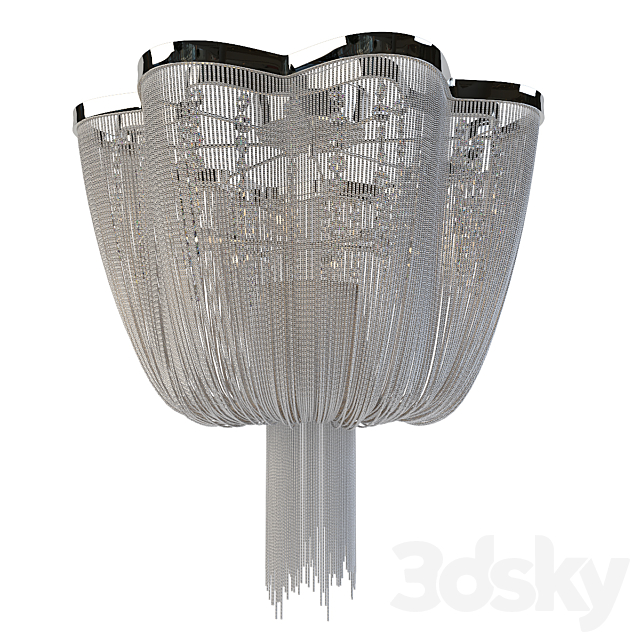 Ceiling Chandelier – Chainomatic 1088-6U from Favorite factory 3DSMax File - thumbnail 1