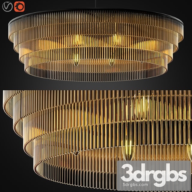 Ceiling Lamp 06 Design By Zagg 3dsmax Download - thumbnail 1