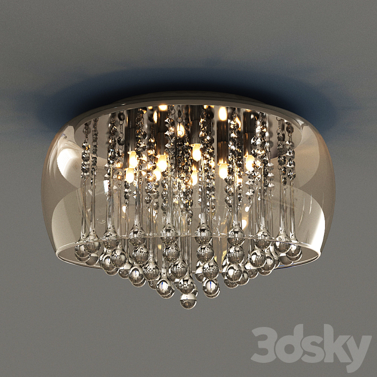 Ceiling lamp Arte lamp HALO A7054PL 3DS Max Model - thumbnail 1