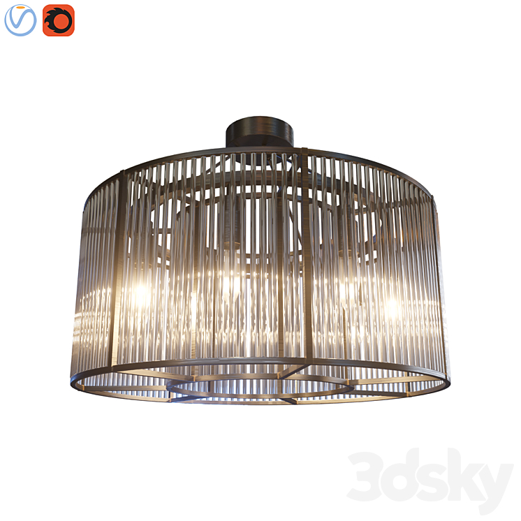 Ceiling Lamp Bernardi 3DS Max - thumbnail 2