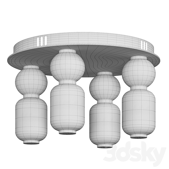 Ceiling lamp Drop by maytoni 3ds Max - thumbnail 3