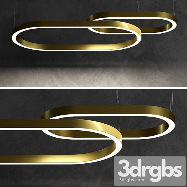 Ceiling lamp ellipse from forstlight - thumbnail 1