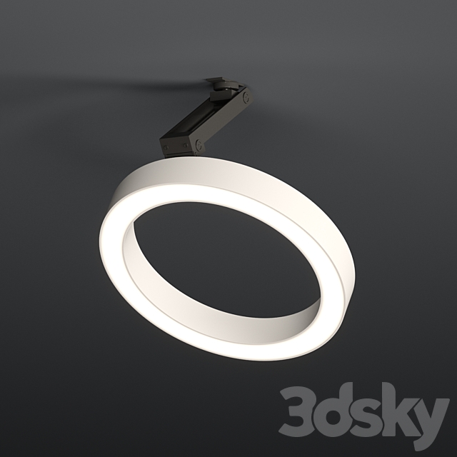 Ceiling Lamp Forstlight Ring Turn 3DSMax File - thumbnail 1