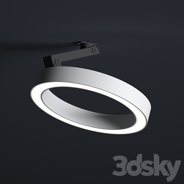 Ceiling Lamp Forstlight Ring Turn 3DSMax File - thumbnail 2