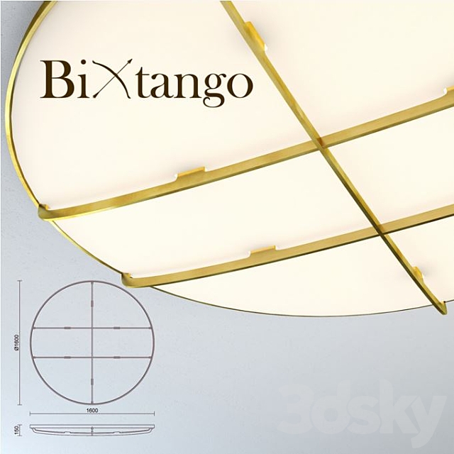 Ceiling light Bixtango 3DSMax File - thumbnail 2