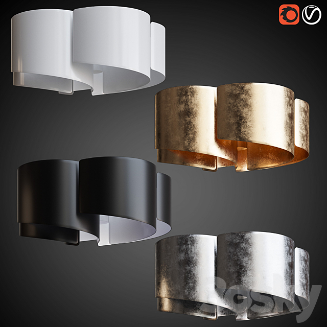 Ceiling light PITTORE 3DSMax File - thumbnail 1