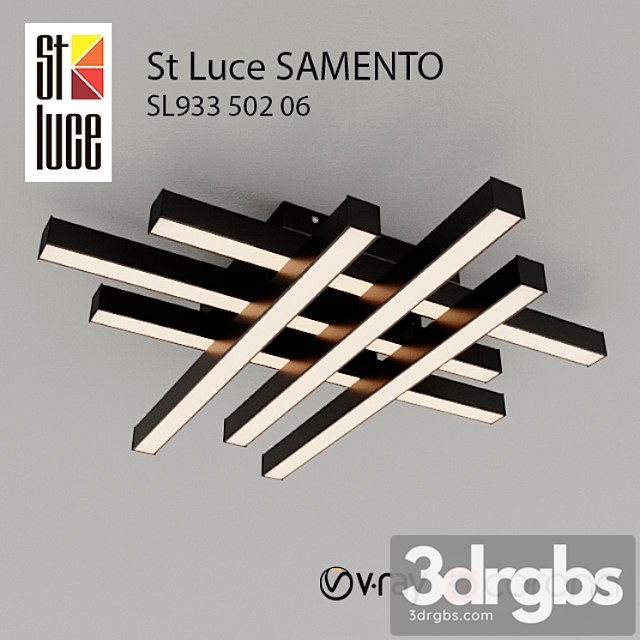 Ceiling lighting st-luce samento sl933.502.06 - thumbnail 1