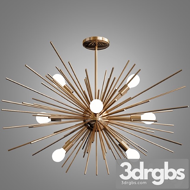 Century Ceiling Lights Arteriors 3dsmax Download - thumbnail 1