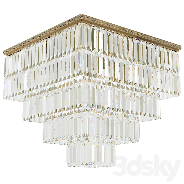 Chandelier Avellino E 1.2.75.100 G 3DSMax File - thumbnail 1