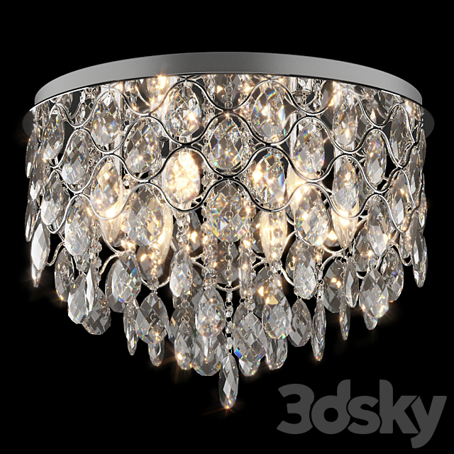 Chandelier EUROSVET 3322 _ 6L Strotskis 3DSMax File - thumbnail 1