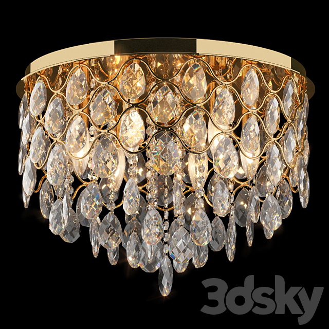 Chandelier EUROSVET 3322 _ 6L Strotskis 3DSMax File - thumbnail 2