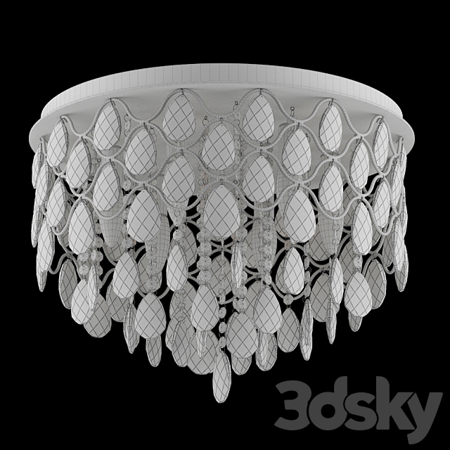 Chandelier EUROSVET 3322 _ 6L Strotskis 3DSMax File - thumbnail 3