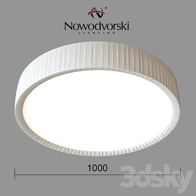 Chandelier Nowodvorski Alehandro White 100 5343 3ds Max - thumbnail 1